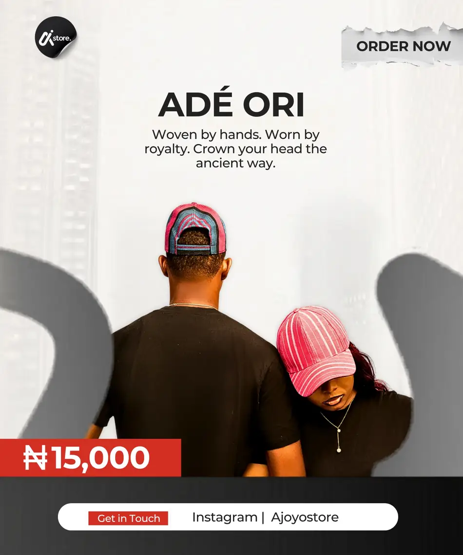 Adé Ori — Ajoyo Store product promotion